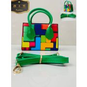 Women hand bag | Colorblock Square Bag